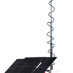 hybrid solar integrator trailer